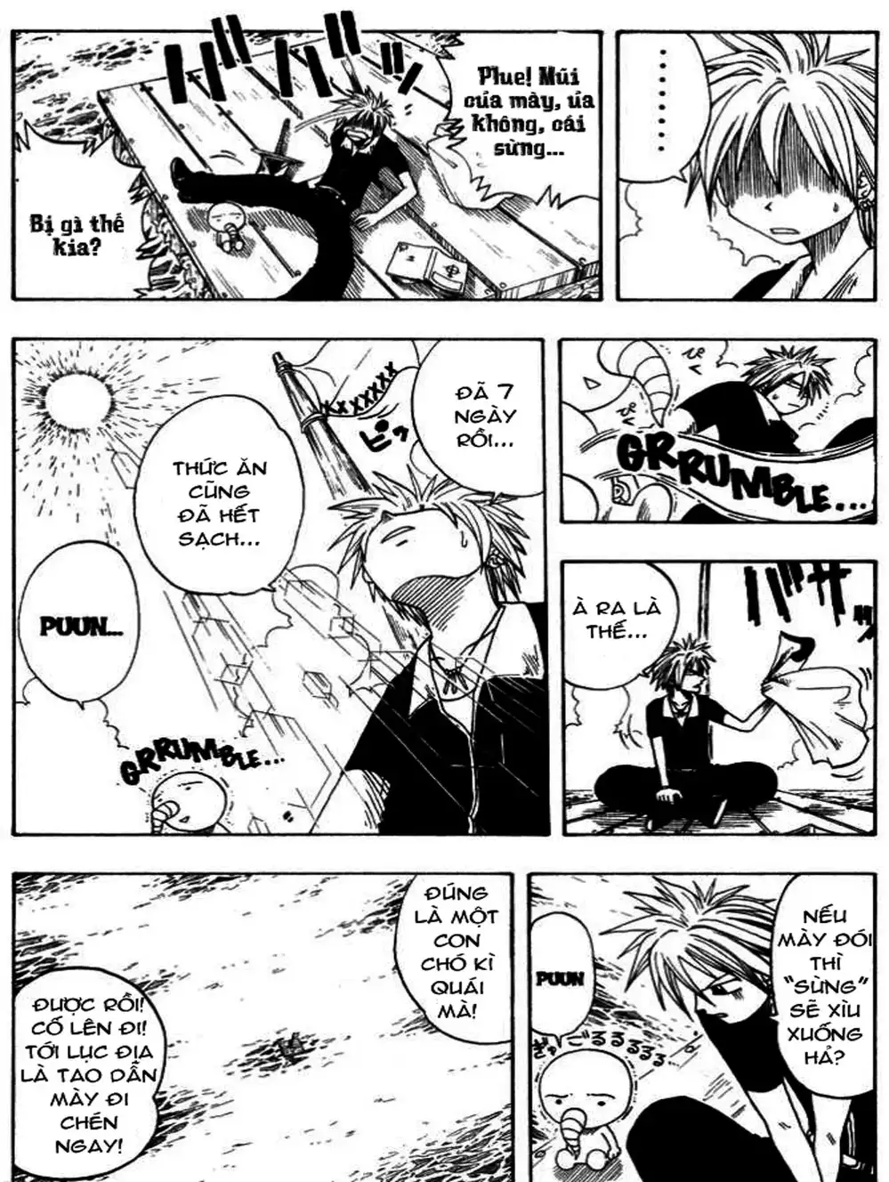 Truyện Tranh Thánh Thạch Rave - Rave Master trang 8