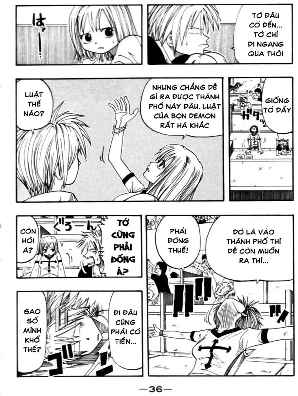 Truyện Tranh Thánh Thạch Rave - Rave Master trang 8