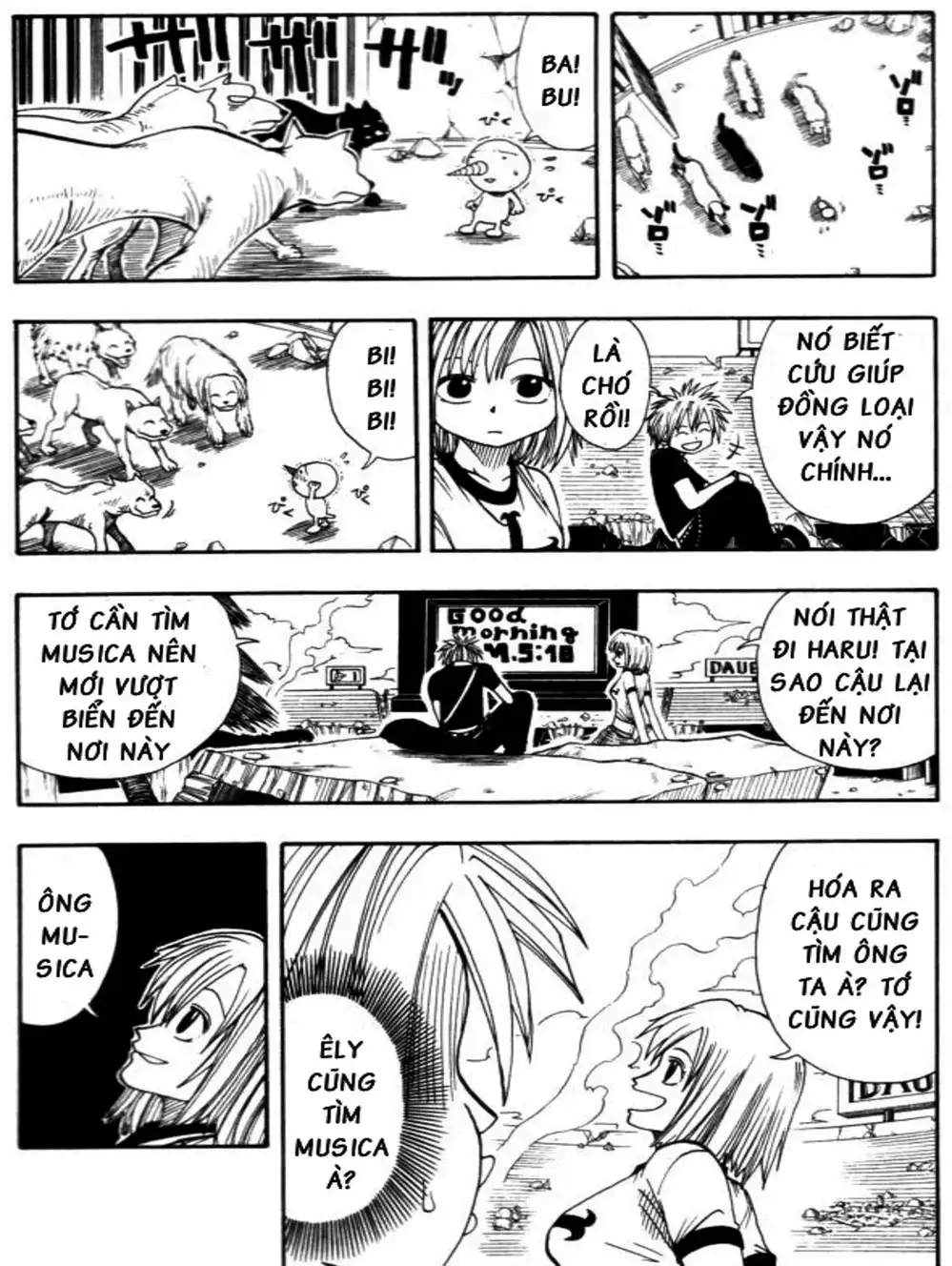 Truyện Tranh Thánh Thạch Rave - Rave Master trang 8