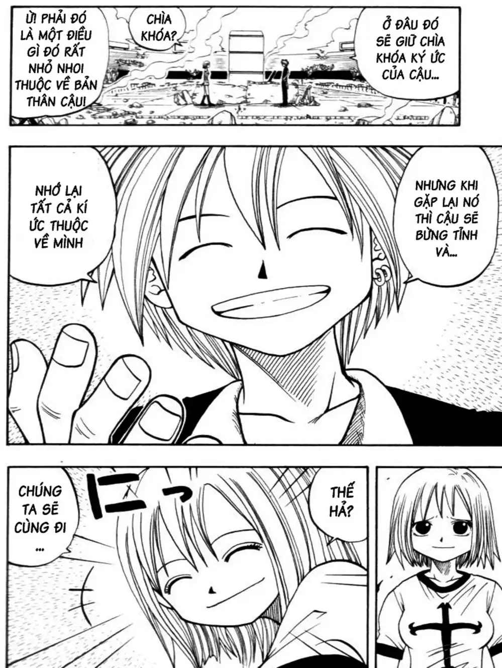 Truyện Tranh Thánh Thạch Rave - Rave Master trang 8