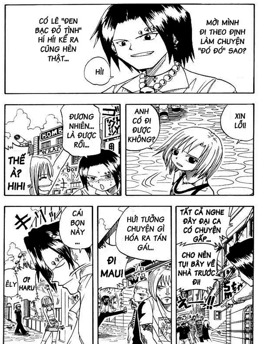 Truyện Tranh Thánh Thạch Rave - Rave Master trang 8