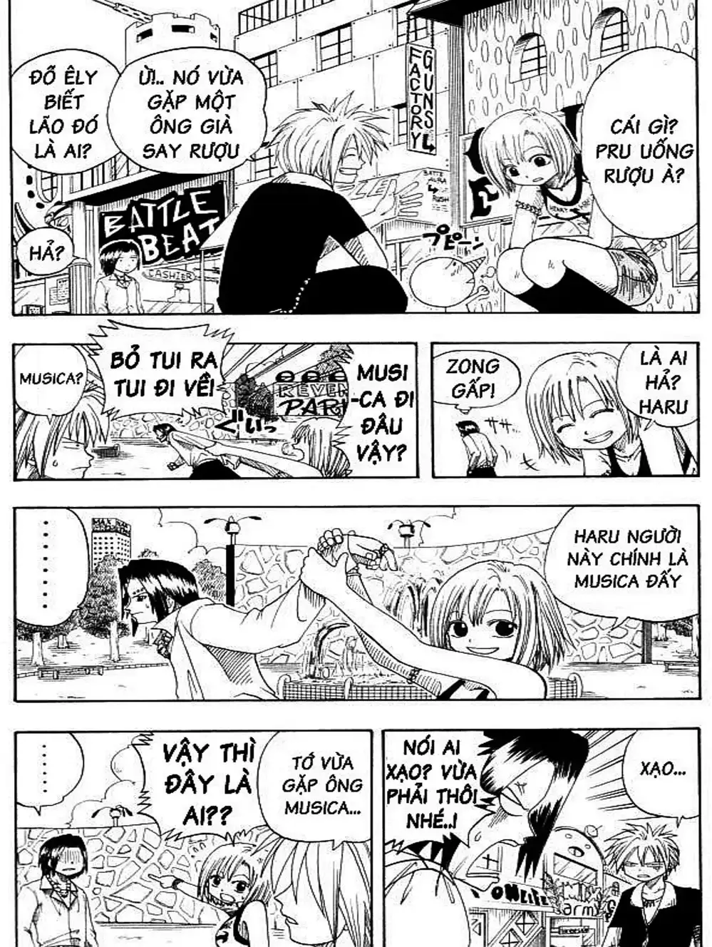 Truyện Tranh Thánh Thạch Rave - Rave Master trang 8