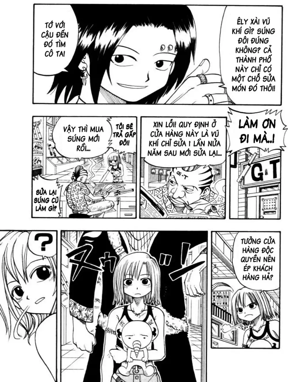 Truyện Tranh Thánh Thạch Rave - Rave Master trang 8