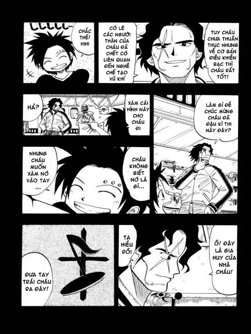 Truyện Tranh Thánh Thạch Rave - Rave Master trang 8