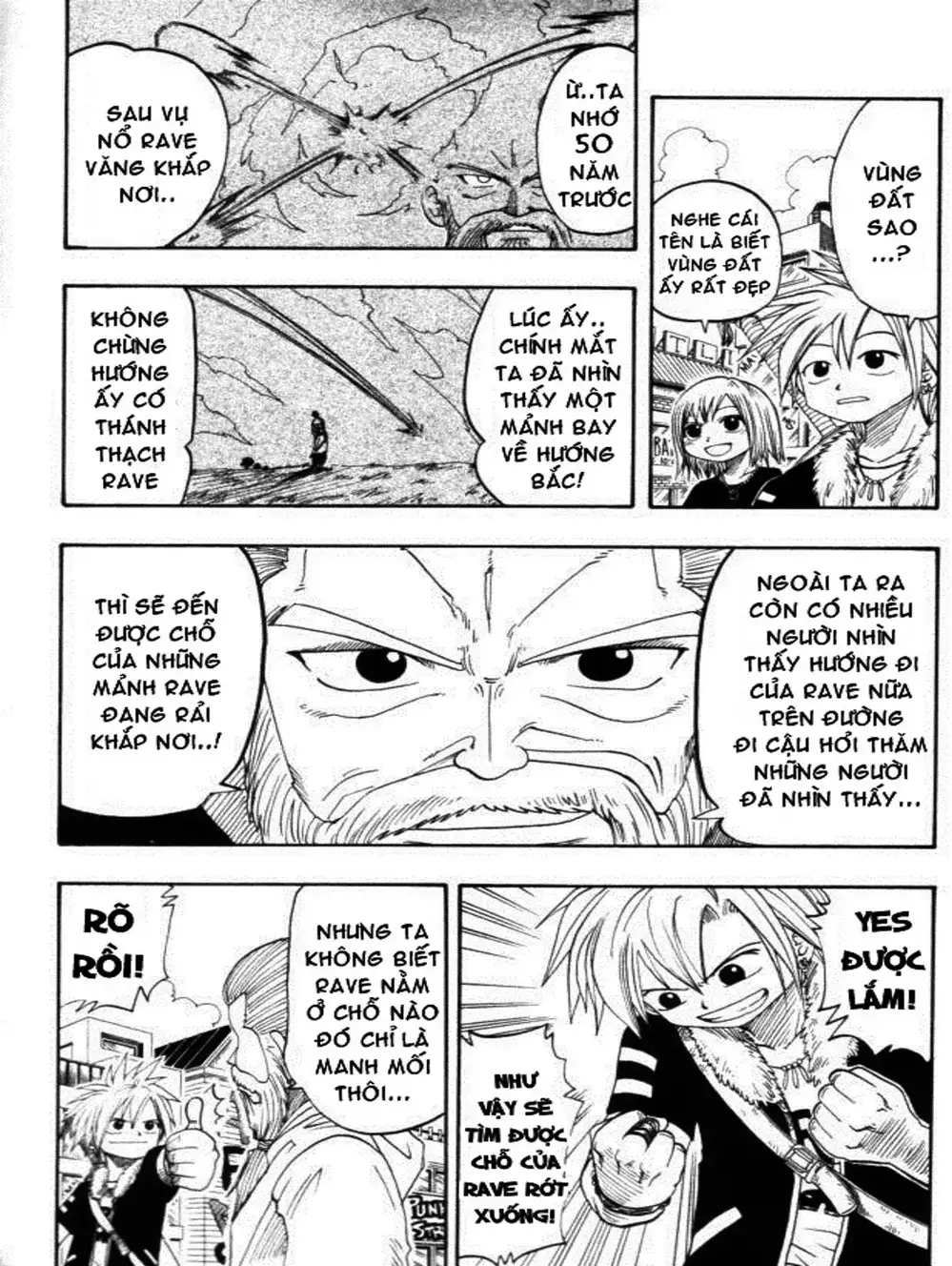 Truyện Tranh Thánh Thạch Rave - Rave Master trang 8