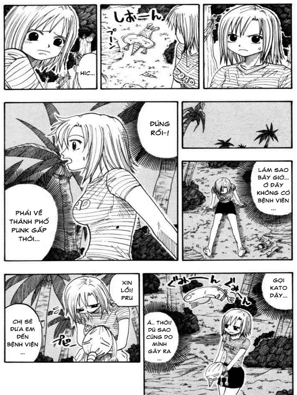 Truyện Tranh Thánh Thạch Rave - Rave Master trang 8