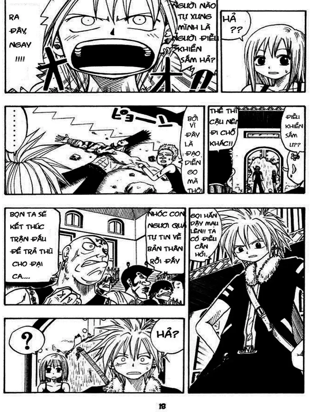 Truyện Tranh Thánh Thạch Rave - Rave Master trang 8