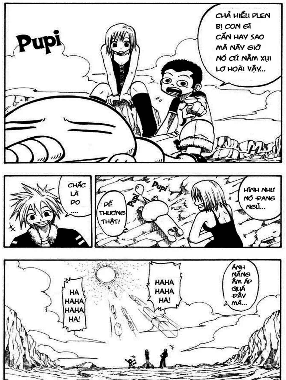 Truyện Tranh Thánh Thạch Rave - Rave Master trang 8