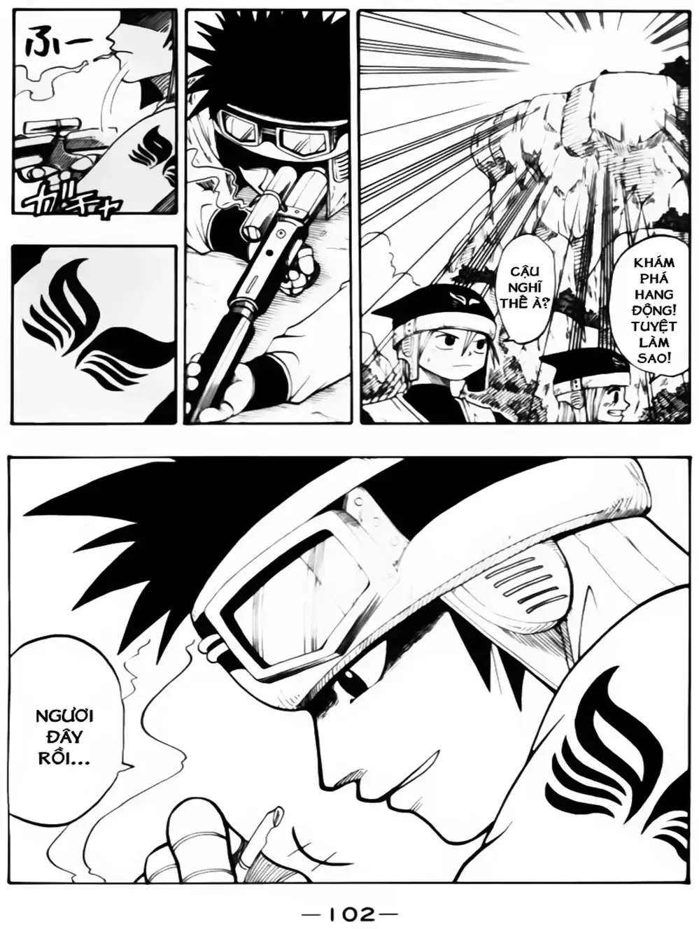 Truyện Tranh Thánh Thạch Rave - Rave Master trang 8