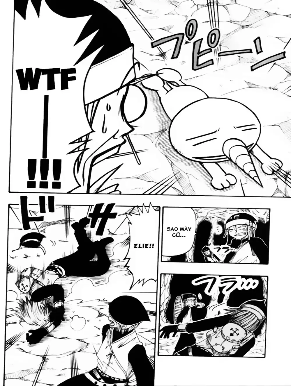 Truyện Tranh Thánh Thạch Rave - Rave Master trang 8