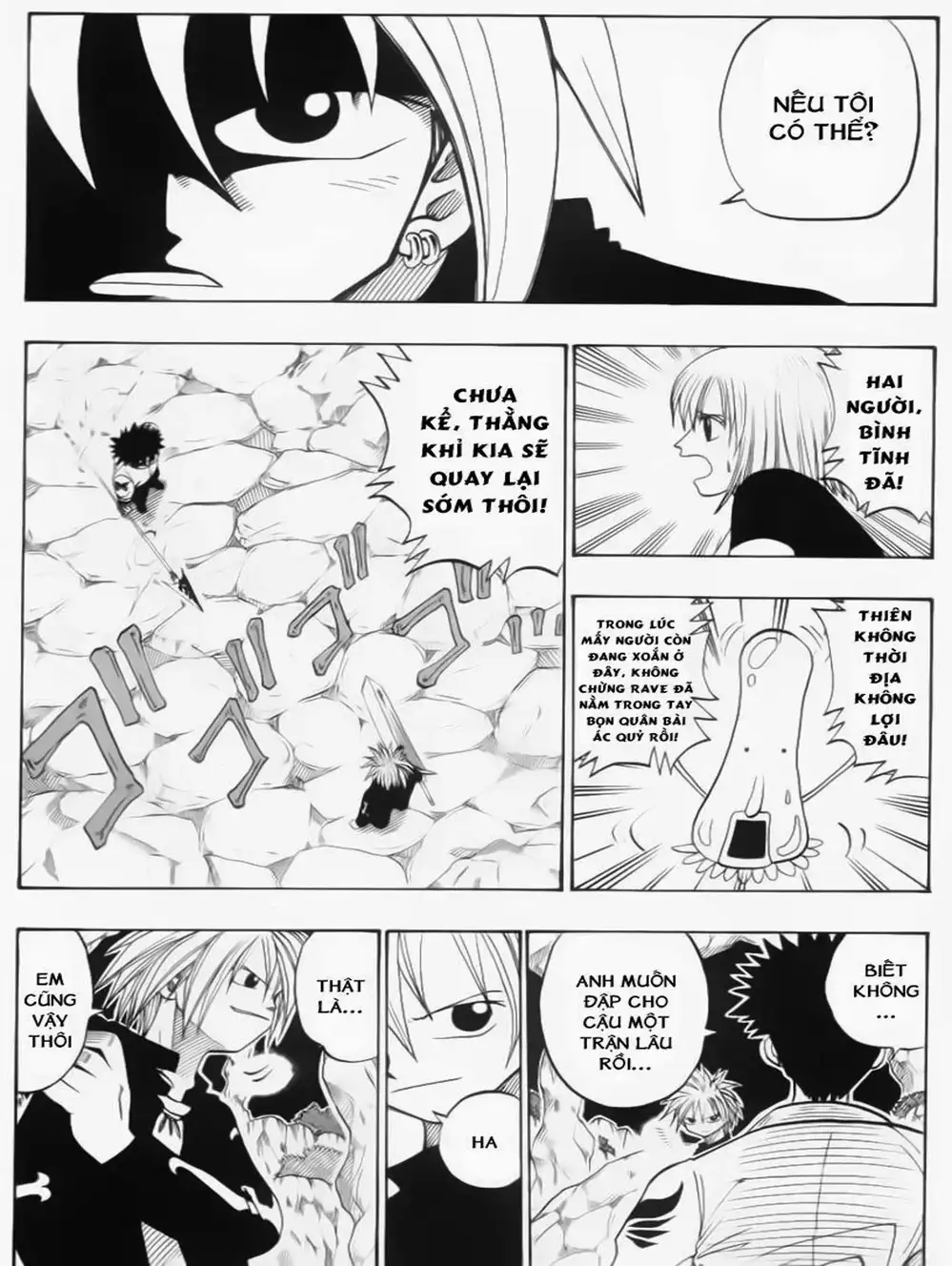 Truyện Tranh Thánh Thạch Rave - Rave Master trang 8