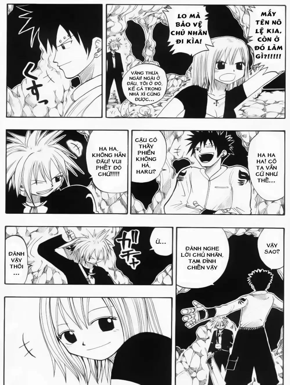 Truyện Tranh Thánh Thạch Rave - Rave Master trang 8