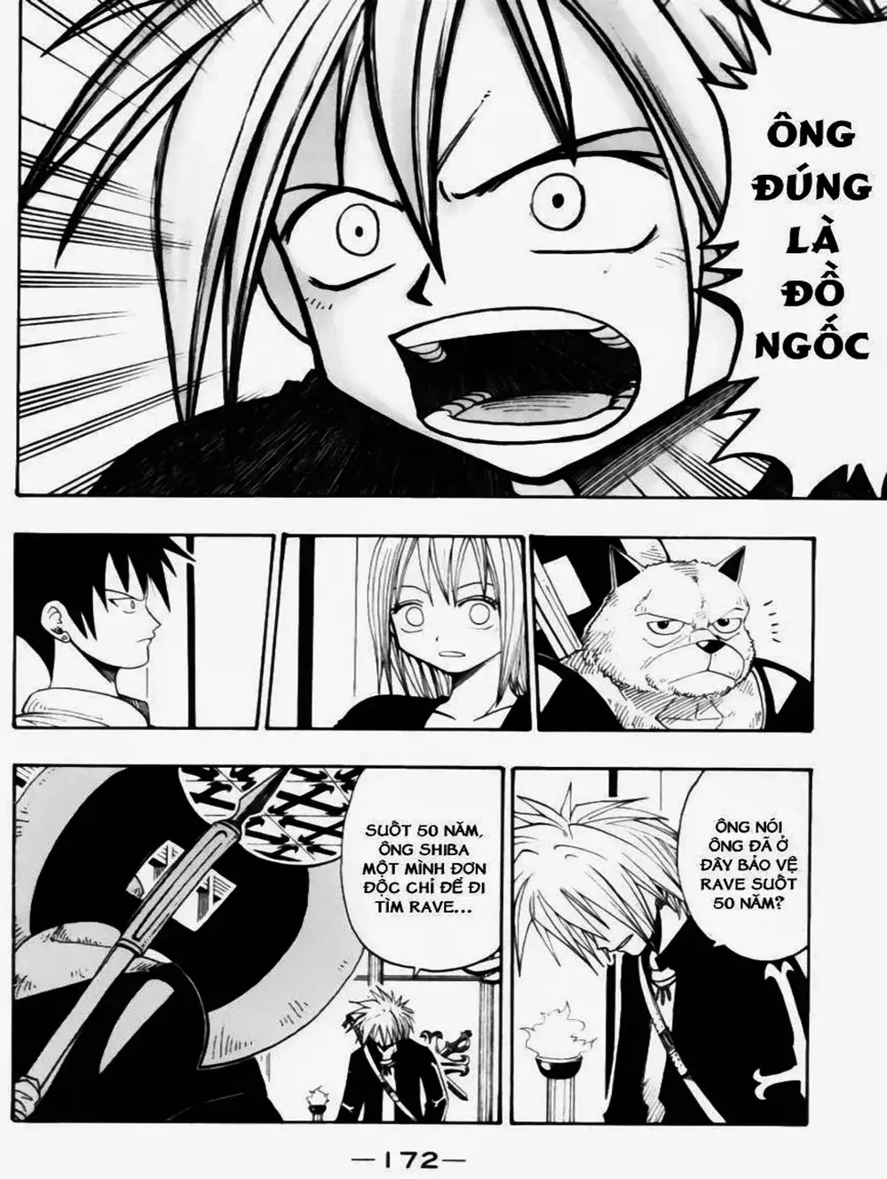 Truyện Tranh Thánh Thạch Rave - Rave Master trang 8