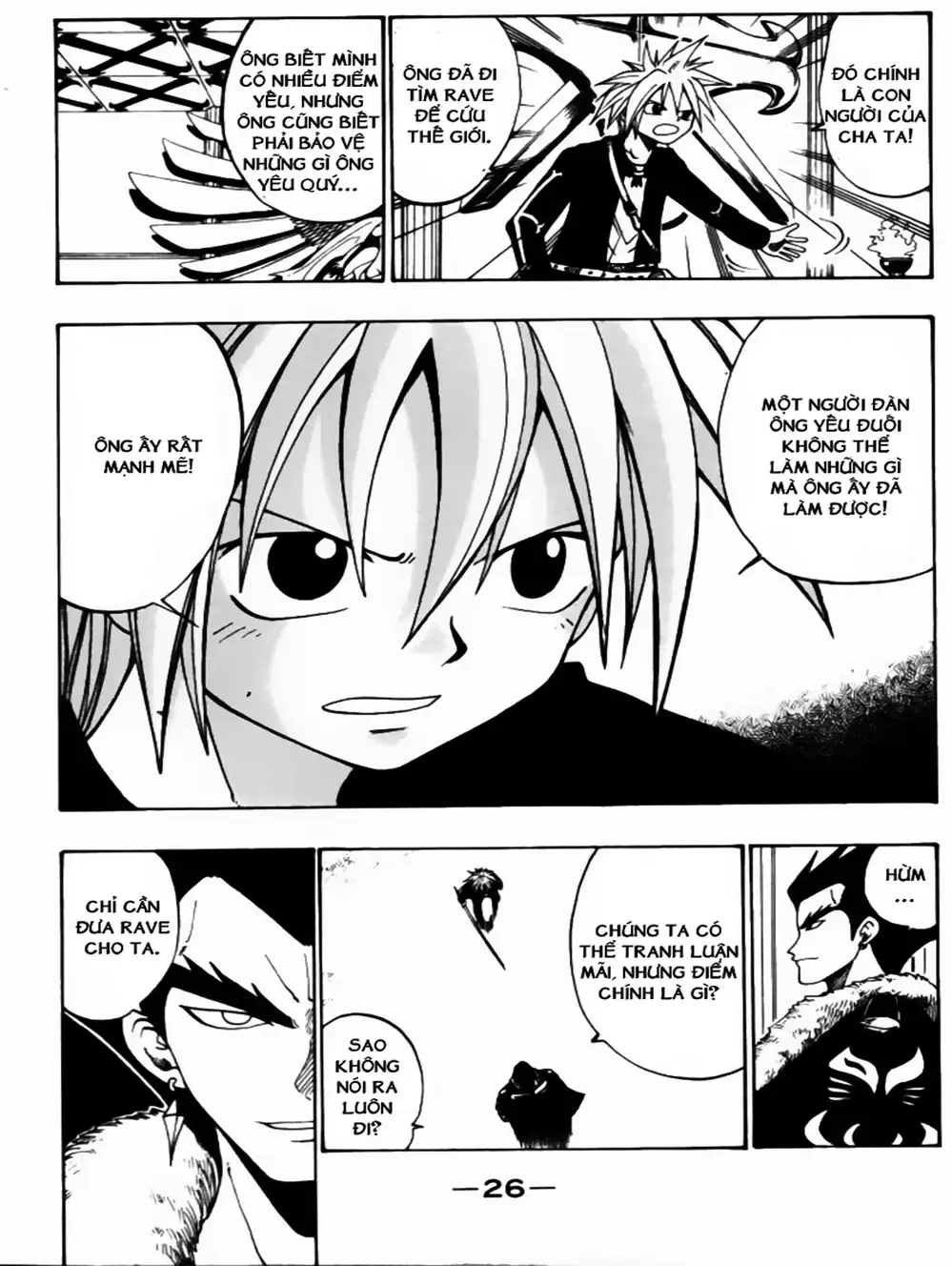 Truyện Tranh Thánh Thạch Rave - Rave Master trang 8