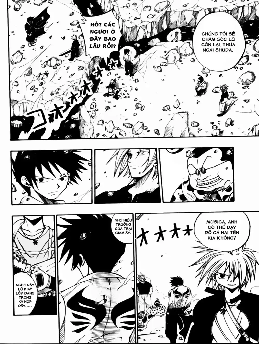 Truyện Tranh Thánh Thạch Rave - Rave Master trang 8