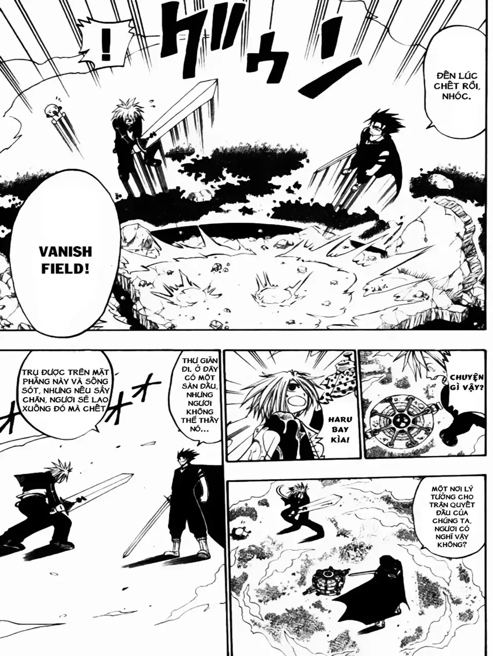 Truyện Tranh Thánh Thạch Rave - Rave Master trang 8