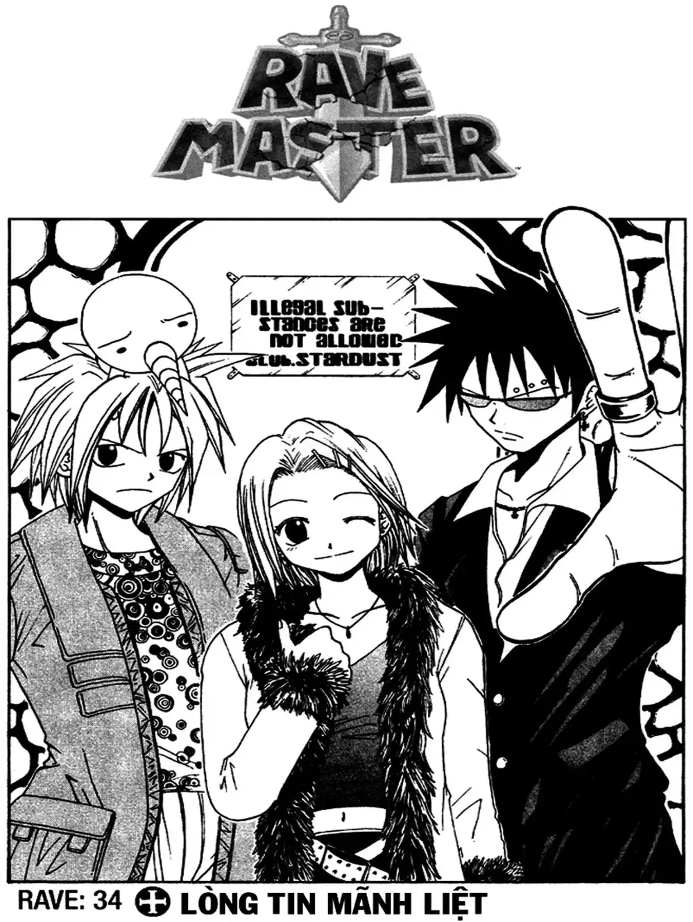 Truyện Tranh Thánh Thạch Rave - Rave Master trang 8