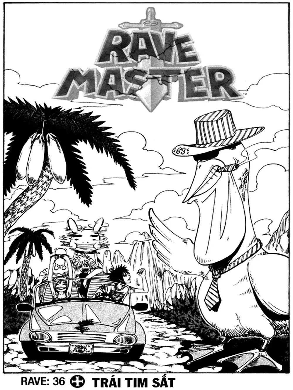 Truyện Tranh Thánh Thạch Rave - Rave Master trang 8