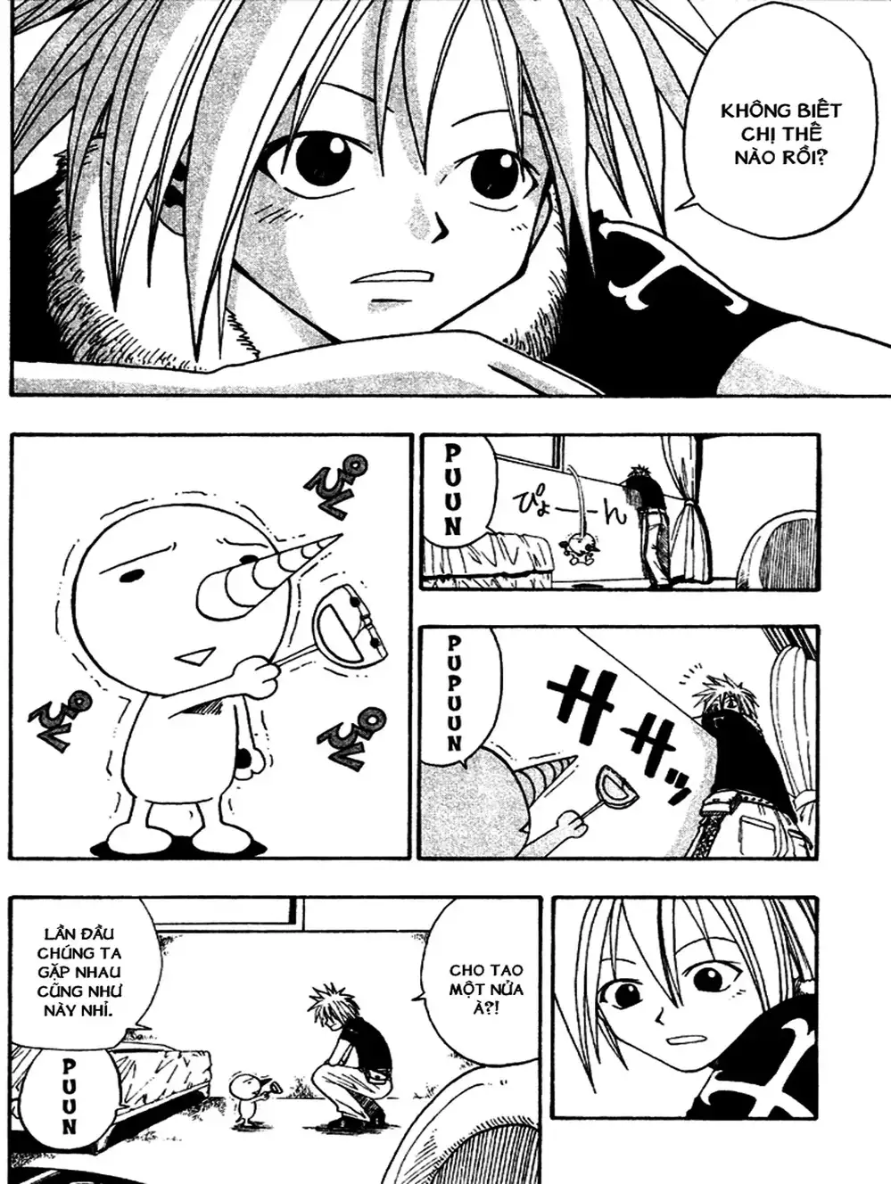 Truyện Tranh Thánh Thạch Rave - Rave Master trang 8