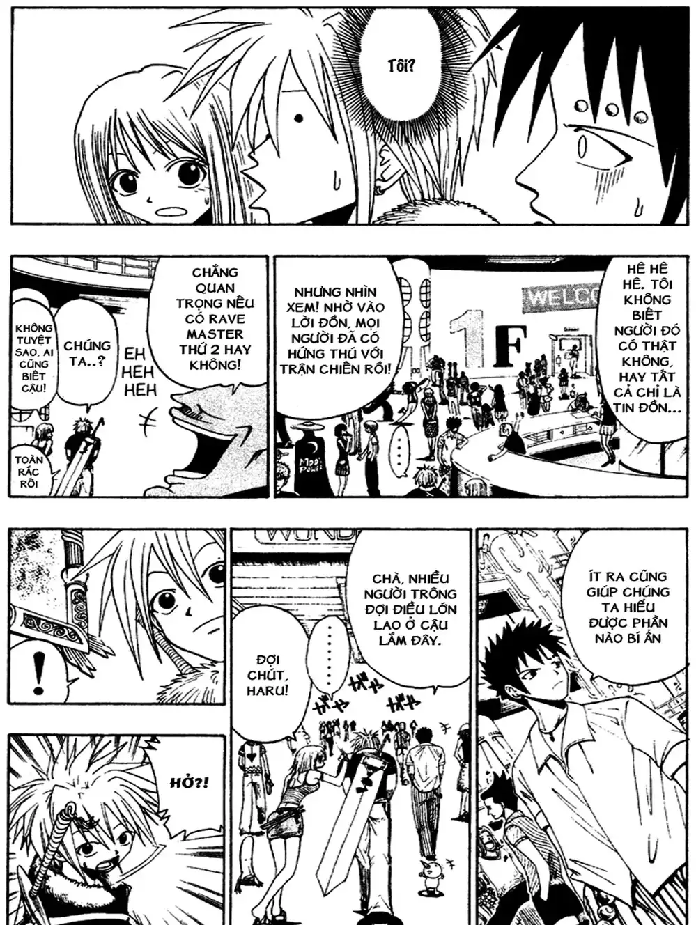 Truyện Tranh Thánh Thạch Rave - Rave Master trang 8