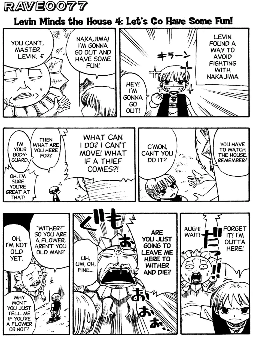 Truyện Tranh Thánh Thạch Rave - Rave Master trang 8