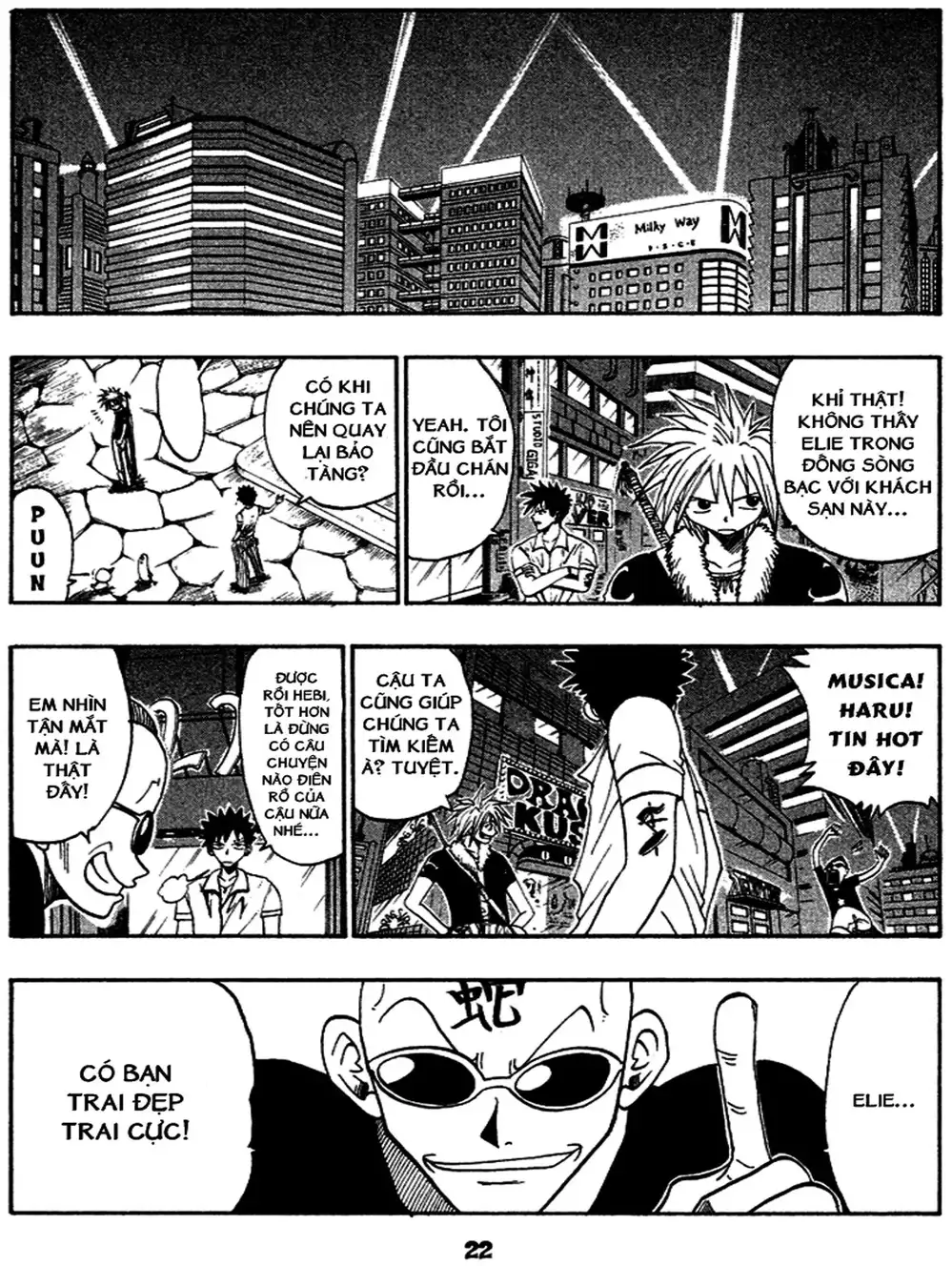 Truyện Tranh Thánh Thạch Rave - Rave Master trang 8