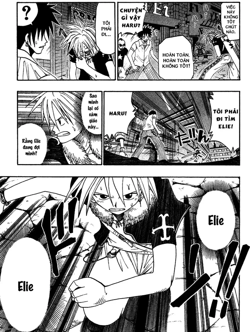 Truyện Tranh Thánh Thạch Rave - Rave Master trang 8