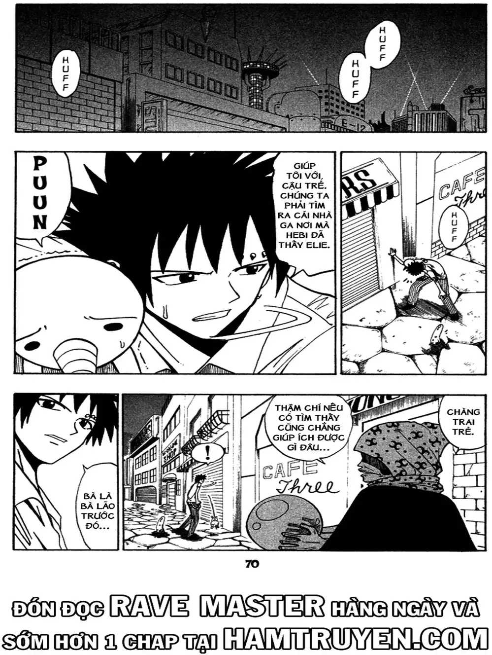 Truyện Tranh Thánh Thạch Rave - Rave Master trang 8