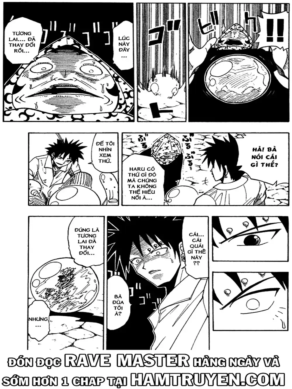 Truyện Tranh Thánh Thạch Rave - Rave Master trang 8