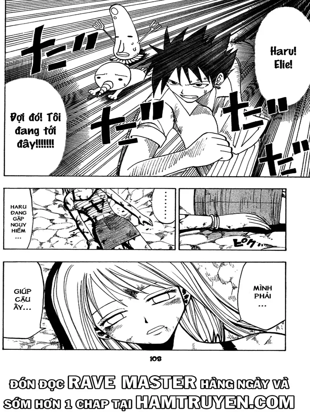 Truyện Tranh Thánh Thạch Rave - Rave Master trang 8