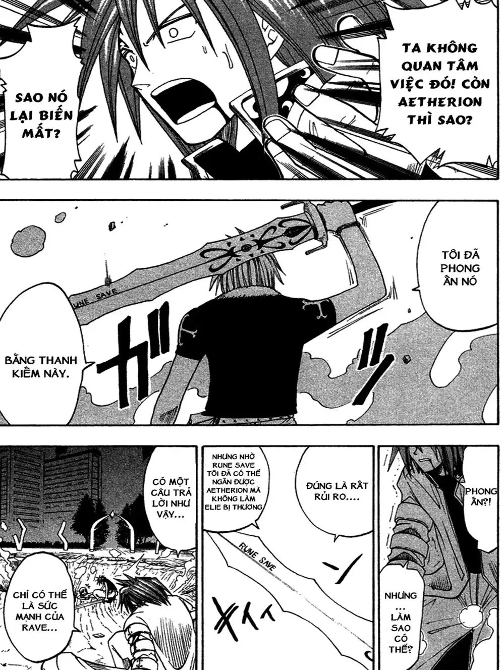 Truyện Tranh Thánh Thạch Rave - Rave Master trang 8