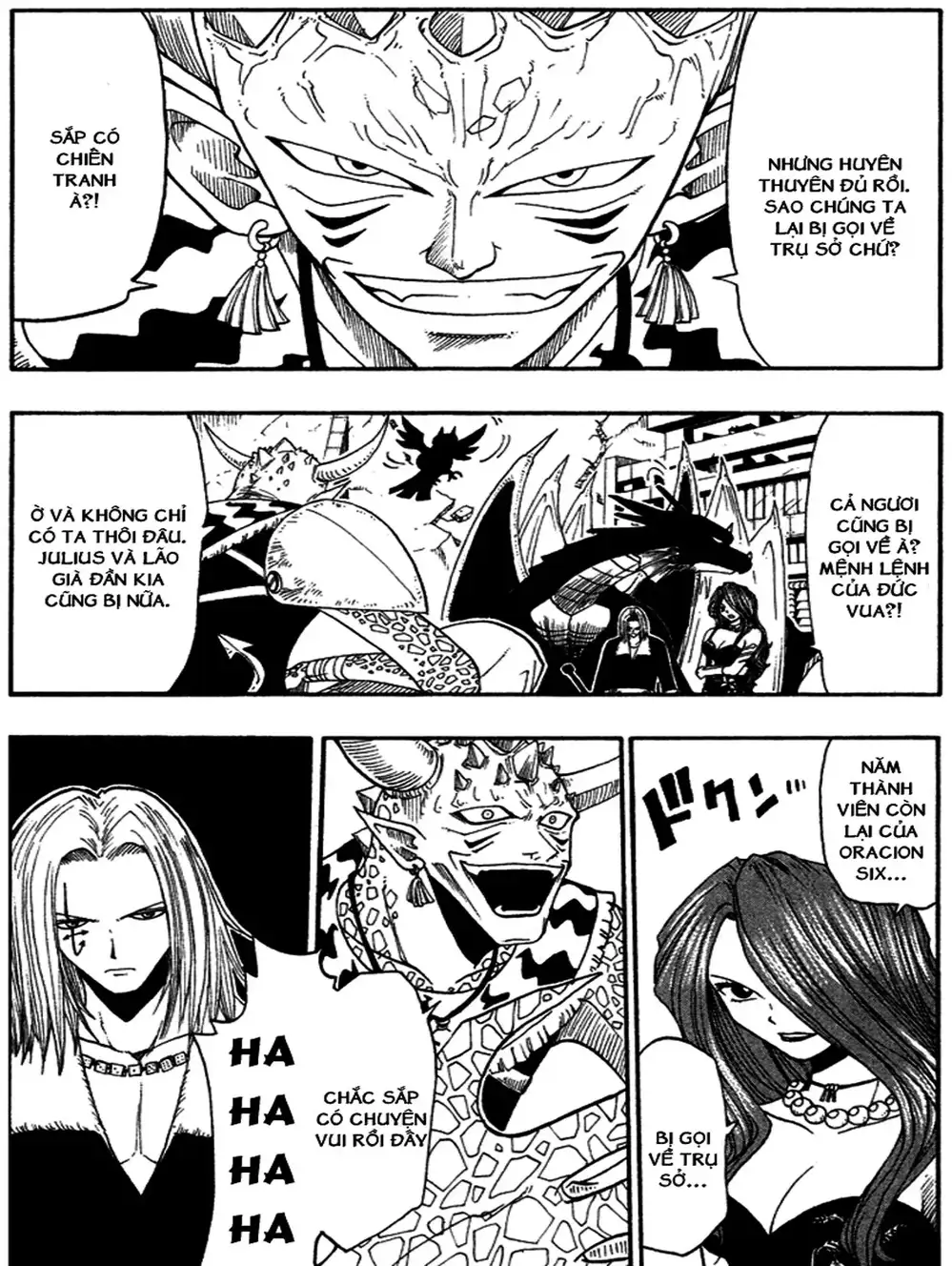 Truyện Tranh Thánh Thạch Rave - Rave Master trang 8