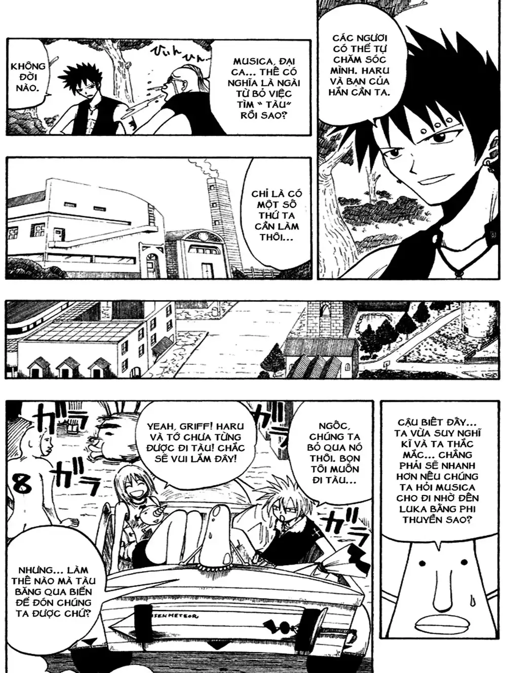 Truyện Tranh Thánh Thạch Rave - Rave Master trang 8