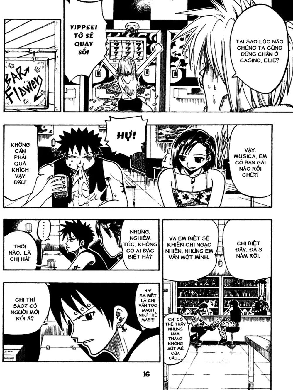 Truyện Tranh Thánh Thạch Rave - Rave Master trang 8