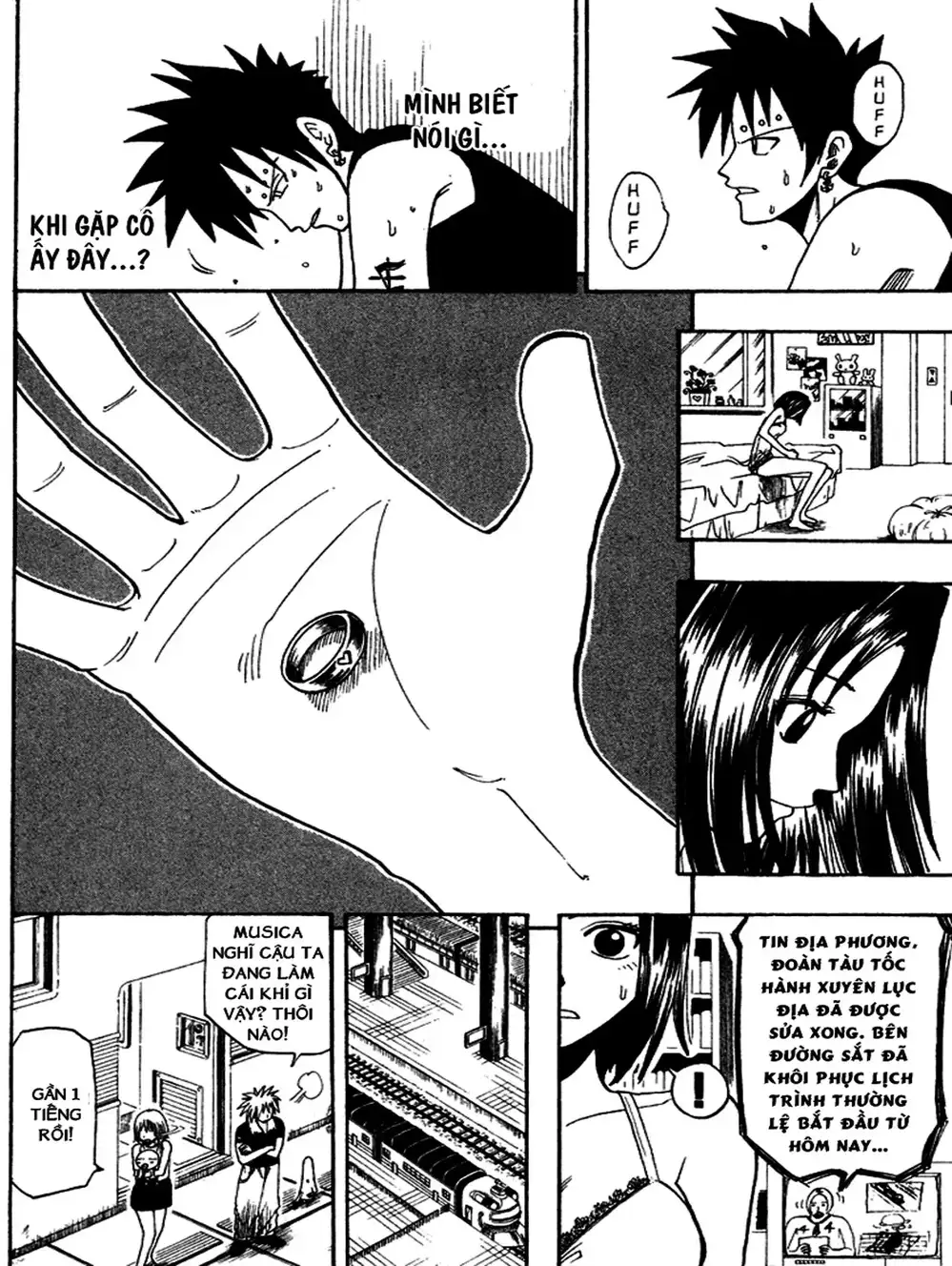 Truyện Tranh Thánh Thạch Rave - Rave Master trang 8