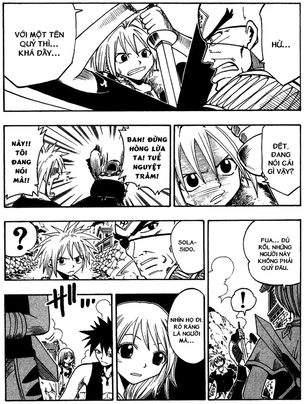 Truyện Tranh Thánh Thạch Rave - Rave Master trang 8