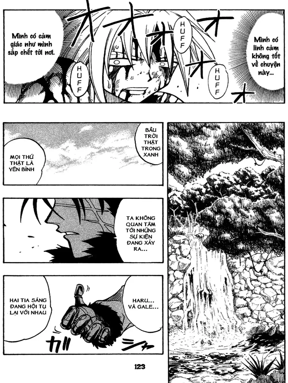 Truyện Tranh Thánh Thạch Rave - Rave Master trang 8