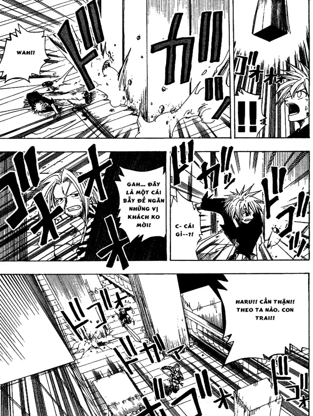 Truyện Tranh Thánh Thạch Rave - Rave Master trang 8