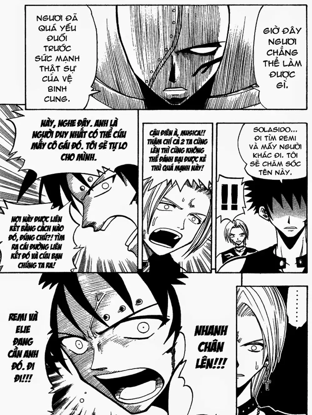 Truyện Tranh Thánh Thạch Rave - Rave Master trang 8