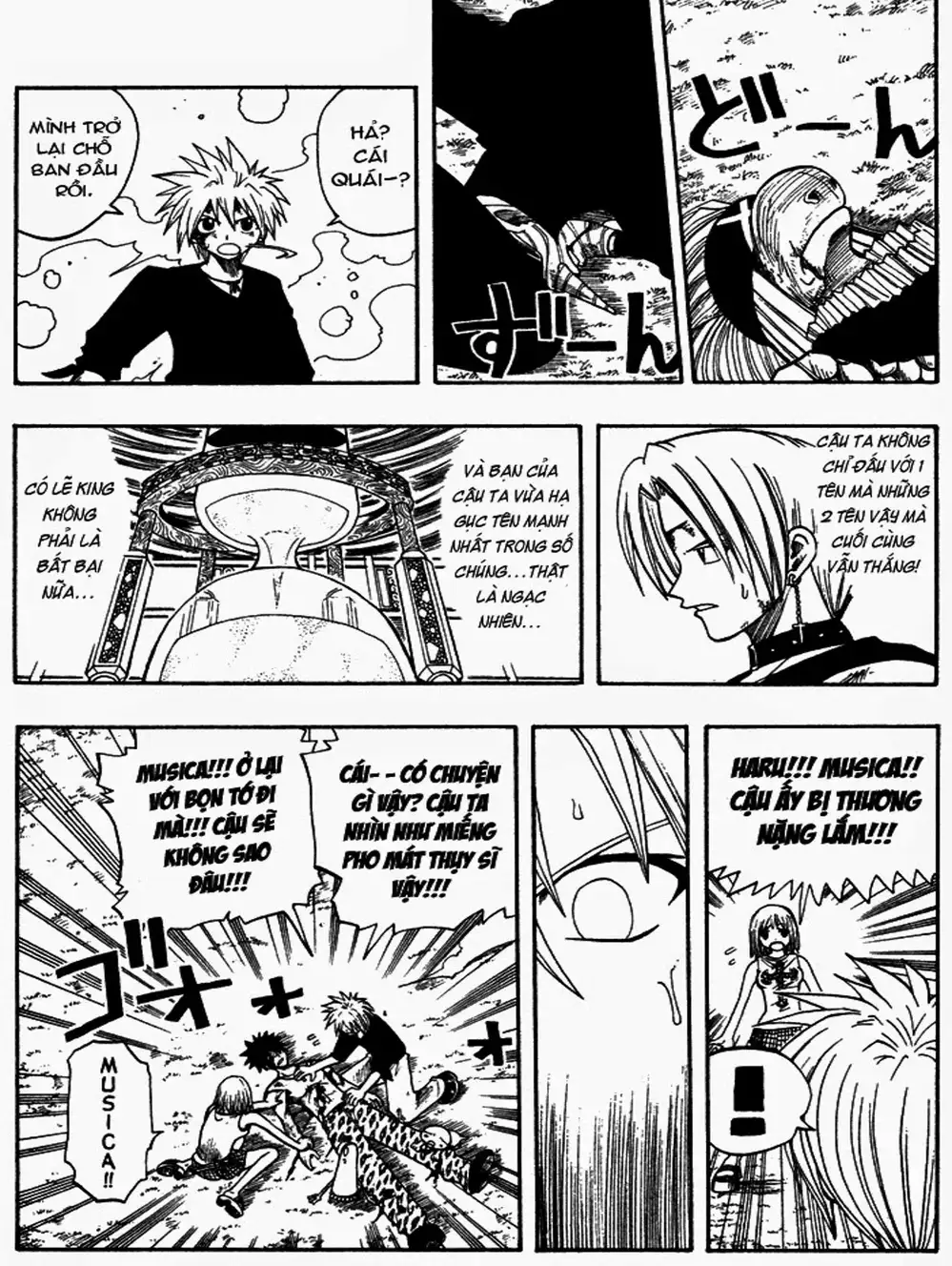 Truyện Tranh Thánh Thạch Rave - Rave Master trang 8