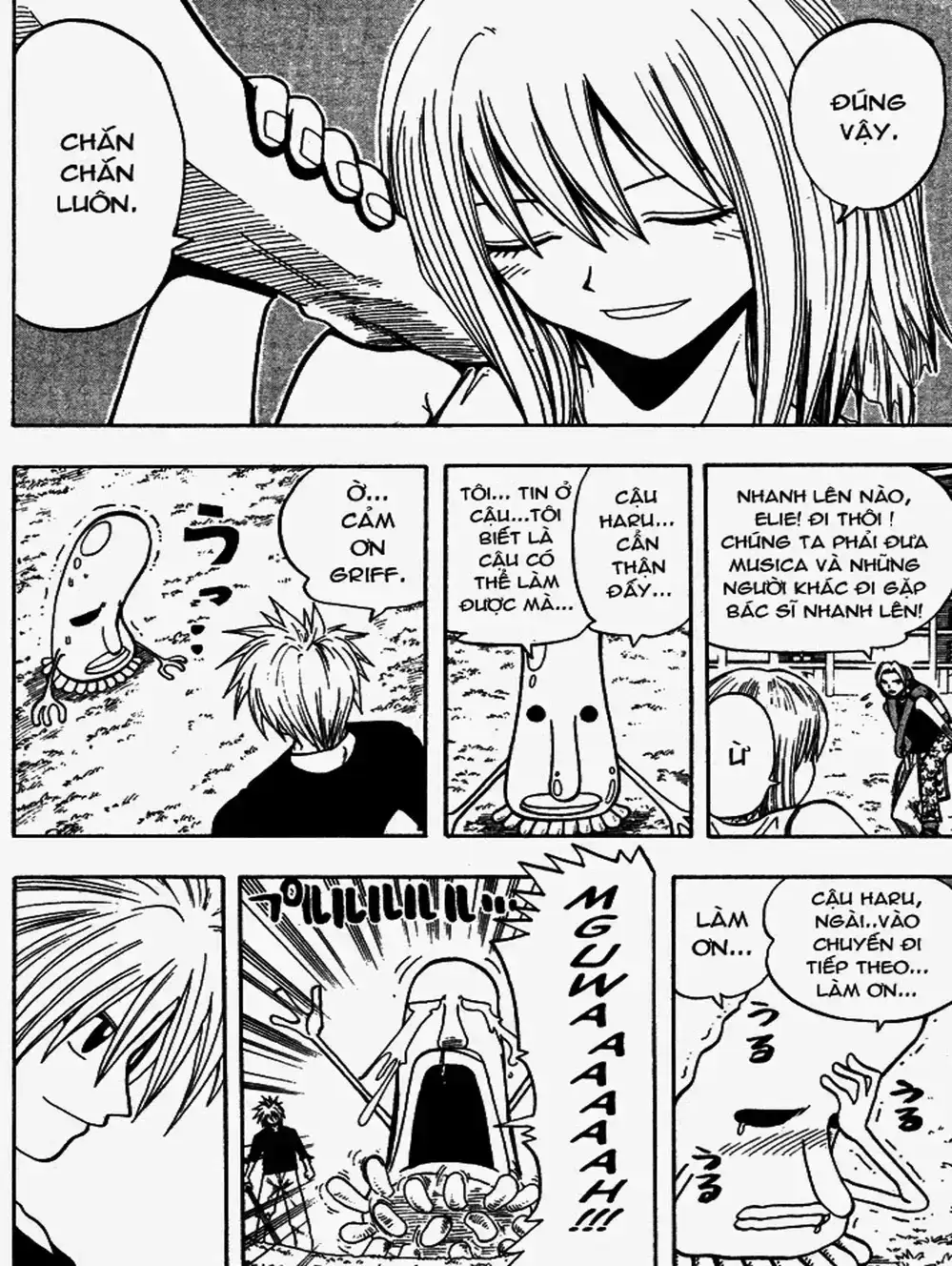 Truyện Tranh Thánh Thạch Rave - Rave Master trang 8