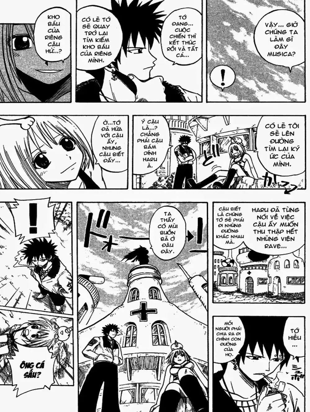 Truyện Tranh Thánh Thạch Rave - Rave Master trang 8