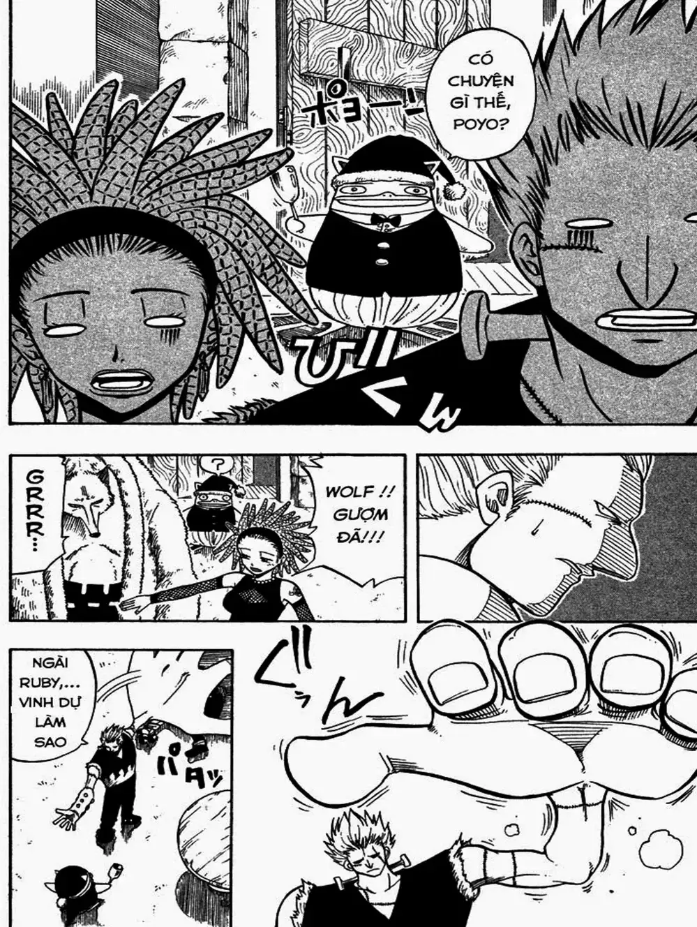 Truyện Tranh Thánh Thạch Rave - Rave Master trang 8