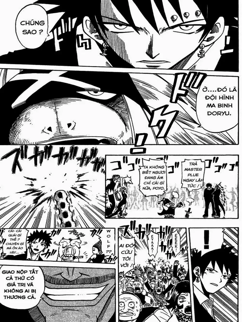 Truyện Tranh Thánh Thạch Rave - Rave Master trang 8