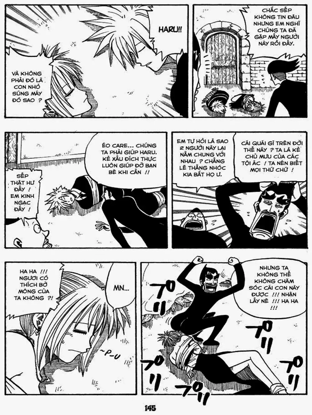 Truyện Tranh Thánh Thạch Rave - Rave Master trang 8