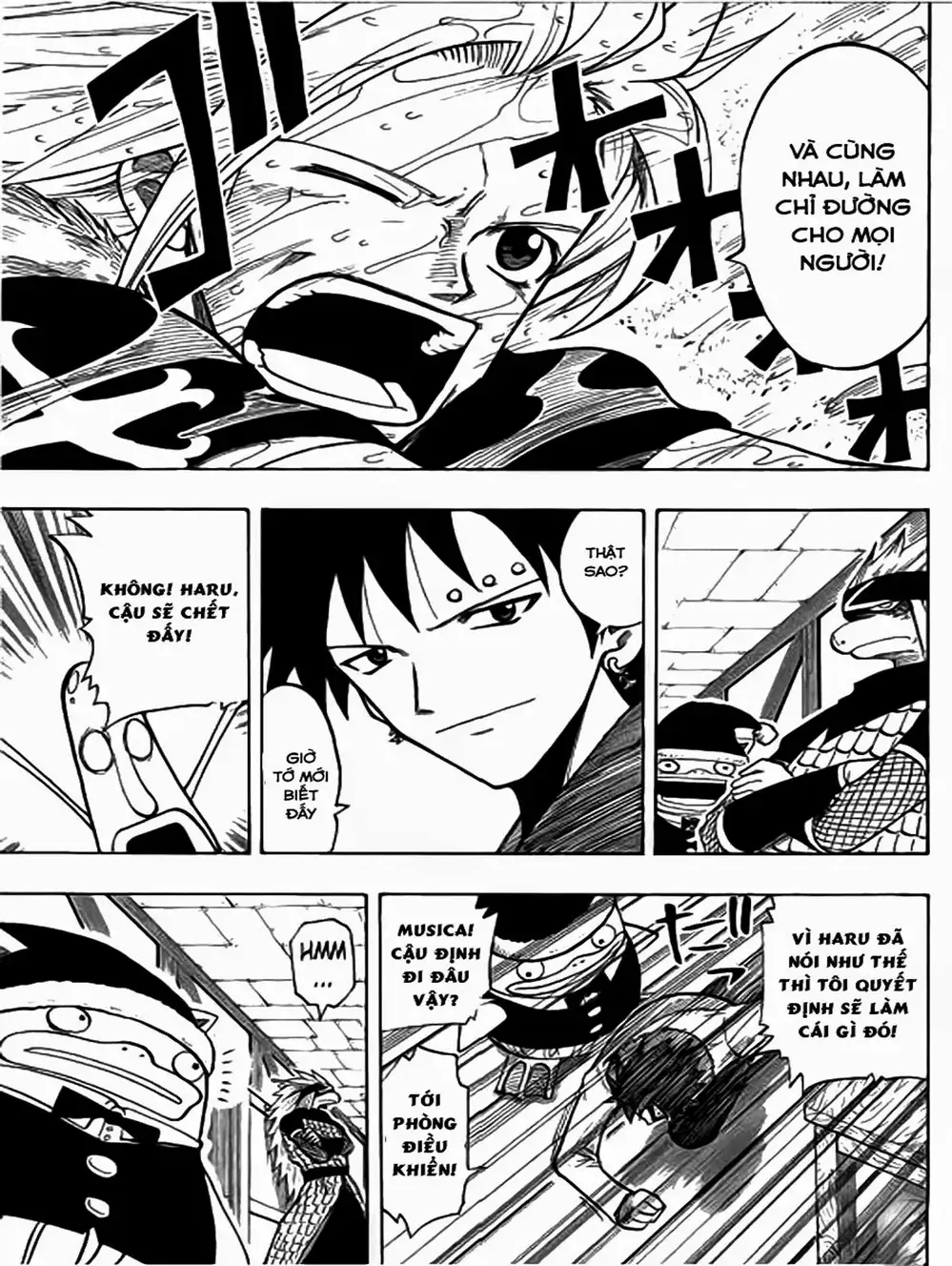 Truyện Tranh Thánh Thạch Rave - Rave Master trang 8