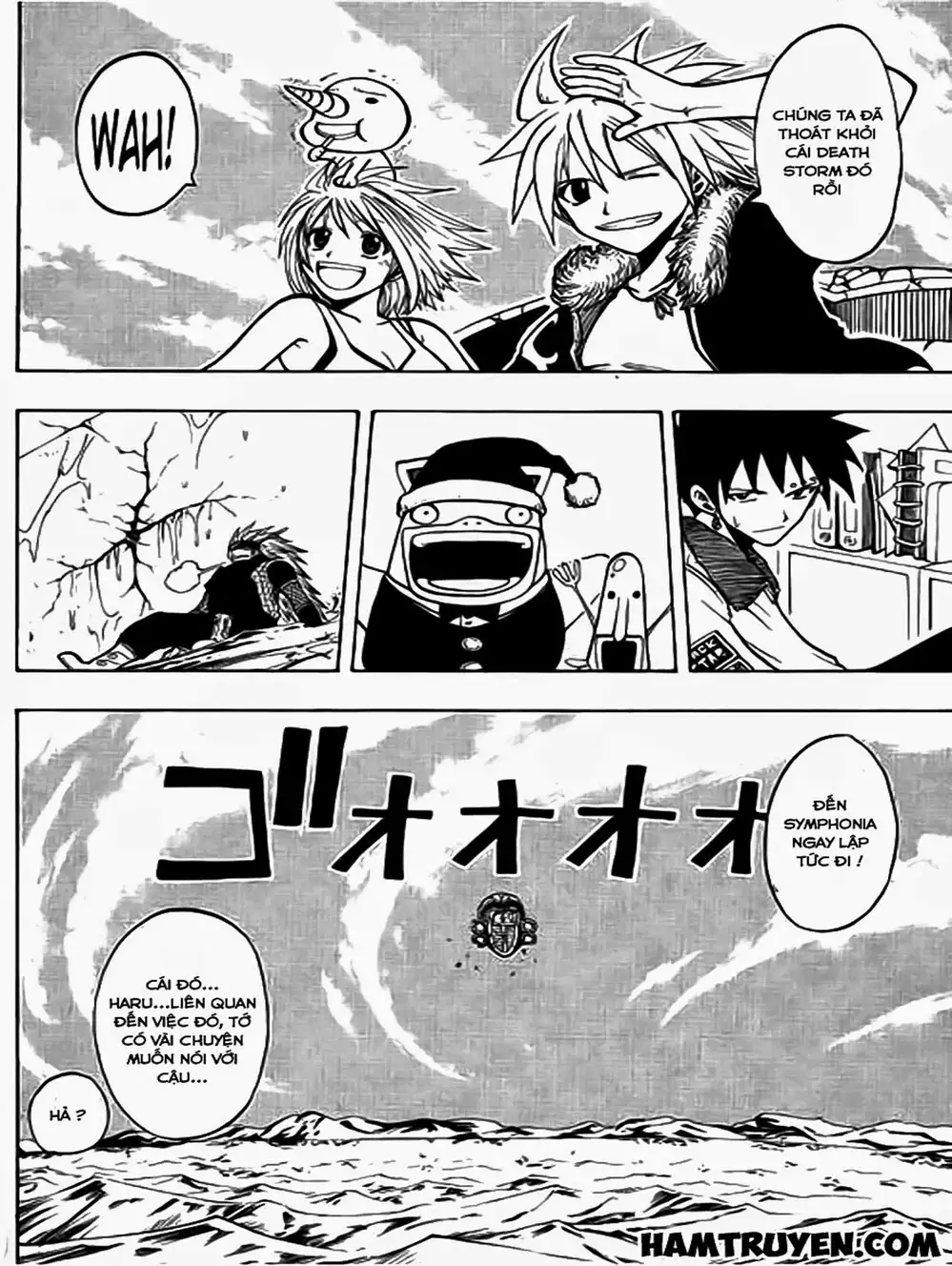 Truyện Tranh Thánh Thạch Rave - Rave Master trang 8