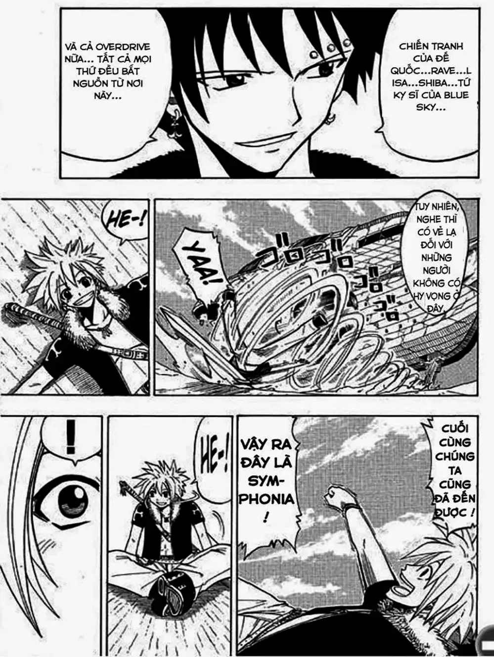 Truyện Tranh Thánh Thạch Rave - Rave Master trang 8