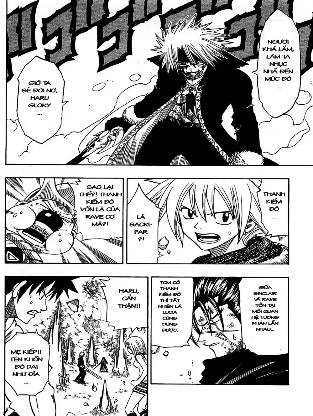 Truyện Tranh Thánh Thạch Rave - Rave Master trang 8