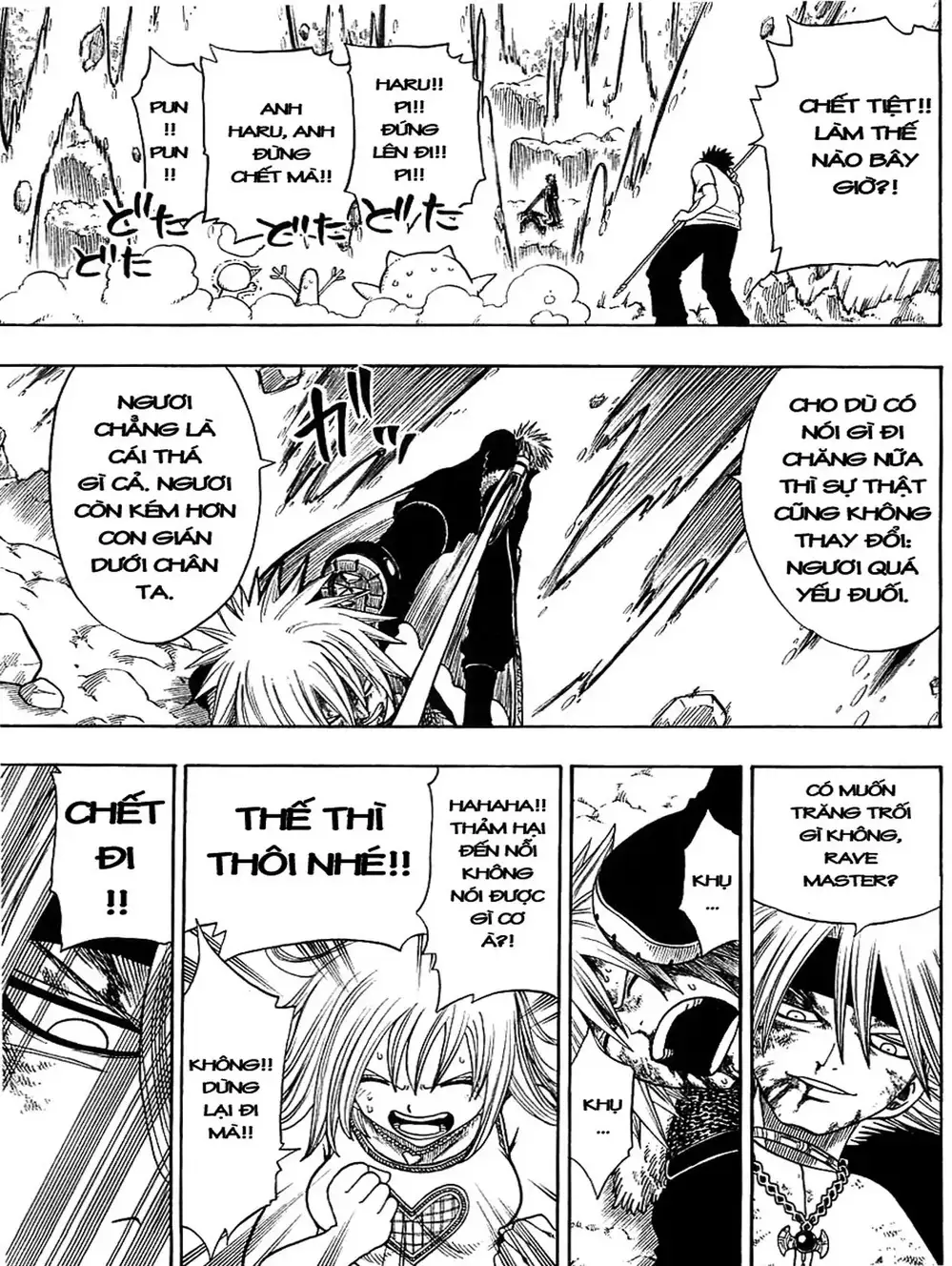 Truyện Tranh Thánh Thạch Rave - Rave Master trang 8